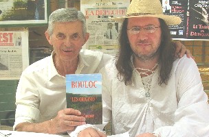 michel carcenac et stéphane ternoise à belves le 3 juillet 2011